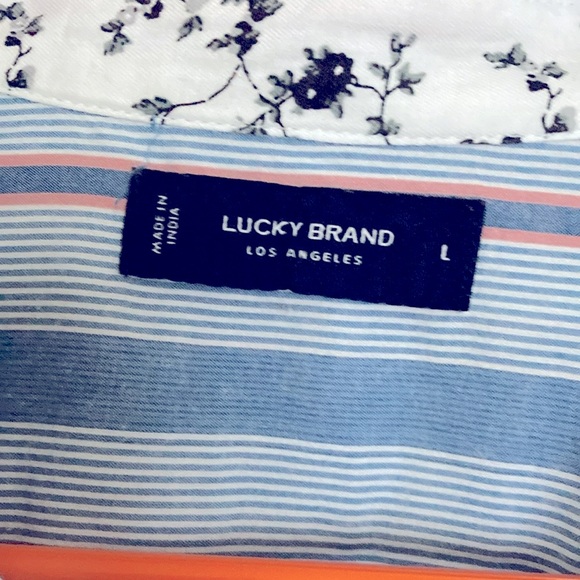 Lucky Brand. Size L  Womens man tailored shirt - Picture 2 of 4